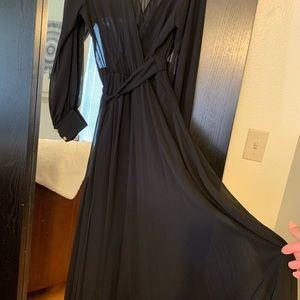 Sexy diva floor length dress size Large